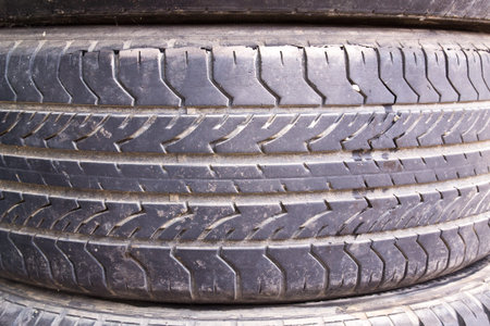 pattern of mud tire of vehicle