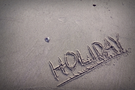 holiday on the beach, shellsの写真素材