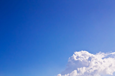 blue sky background with white clouds