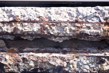 old broken Bridgeの写真素材