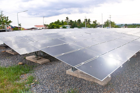 Industrial photovoltaic installation Solar power