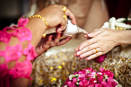 Thai culture - thai wedding styleの写真素材