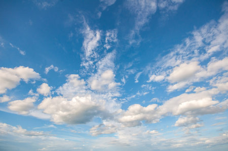 Blue sky with cloud