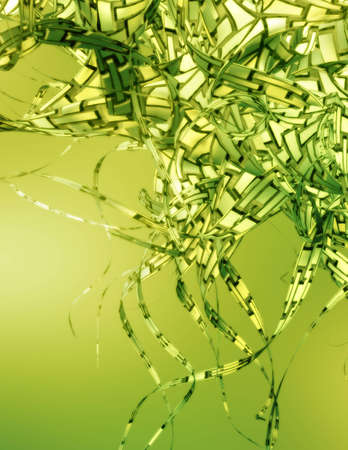 Three dimensional computer render.の写真素材