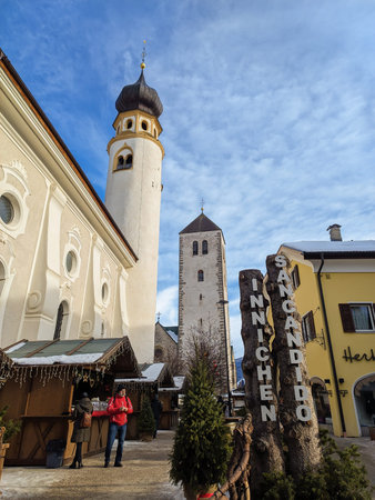 Tourists visit Old Town in Tallinn, Estonia. Tallinn is the capital and largest city of Estonia.