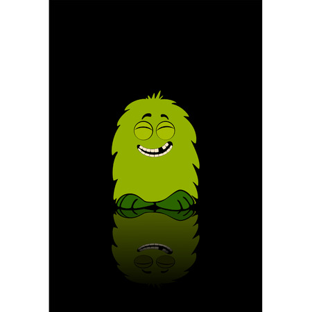 Vector little monsterのイラスト素材