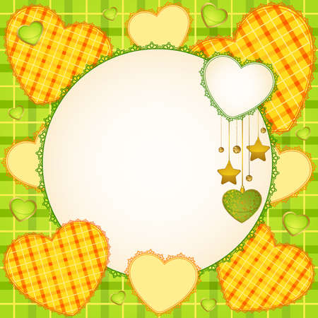 Beautiful background with lace ornamentsのイラスト素材