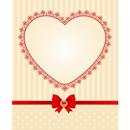 Beautiful background with lace ornamentsのイラスト素材