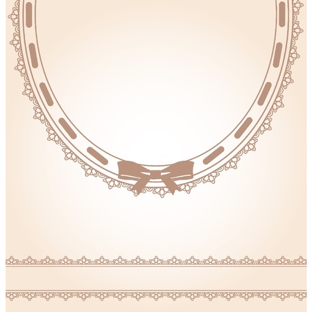Beautiful background with lace ornamentsのイラスト素材
