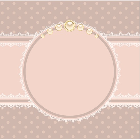 Beautiful background with lace ornamentsのイラスト素材