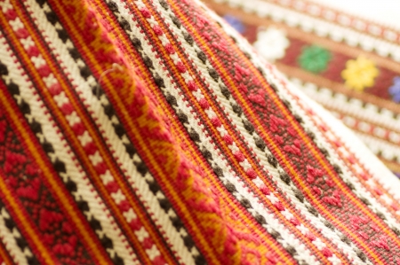 Traditional materials and embroideredの写真素材