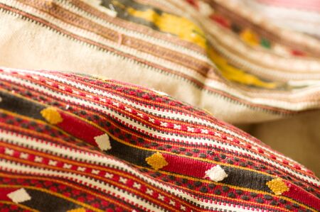 Traditional materials and embroideredの写真素材