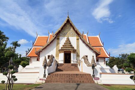 Phumin temple, Nan province, North of Thailandの写真素材