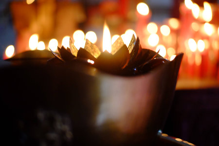 Hot but Peaceの写真素材