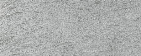 Close-up of white plaster wall. Rough texture background. 3D Rendering.