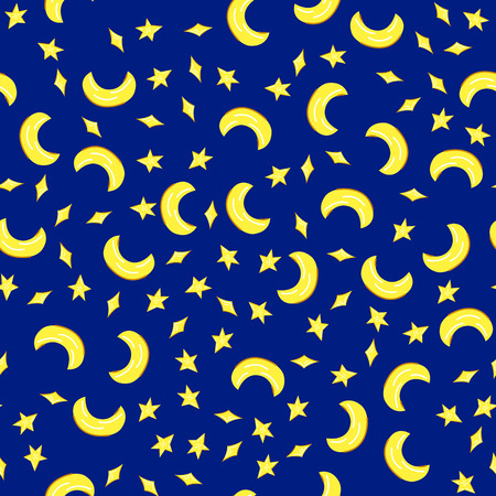 seamless stars patternのイラスト素材