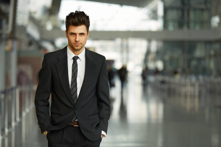Portrait of a Successful Businessmanの写真素材