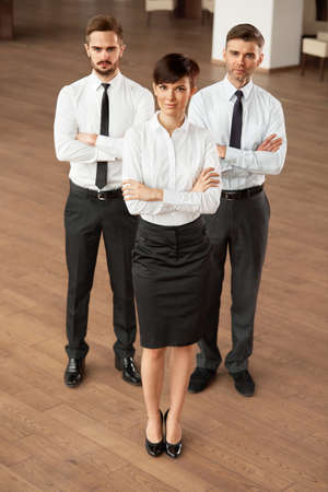 Portrait of Successful Business people Teamの写真素材