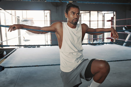 Man On Kettlebell Workout. Sexy Asian Sportsman With Strong, Healthy, Muscular Body Using Heavy...