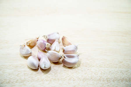 Food garlic organic naural plantの写真素材
