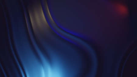 metallic wave abstract backgroundの写真素材