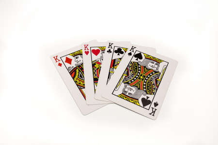 Bangkok, Thailand, May 29 2020.All types of king cards.のeditorial素材