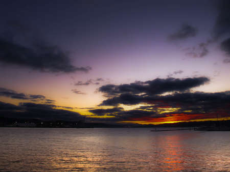 sunrise wellingtonの写真素材