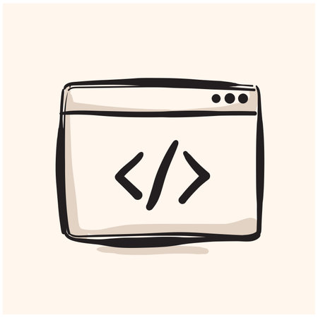 Premium browser Doodle line art style. Doodle for infographic, web design and app development.のイラスト素材