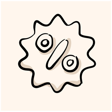 Discount tag sketch doodle line art. Discount sketch Doodle  for infographic, website or app.arca, ikon, obral, sketsa, kenaikan pangkat, promosi, vektor, bisnis, urusan, desain, tのイラスト素材