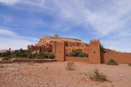 The Kasbah Ait Ben Haddou  in Moroccoの写真素材