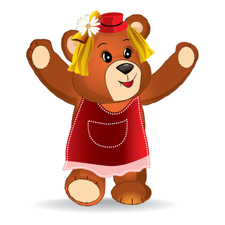 vector teddy bearのイラスト素材