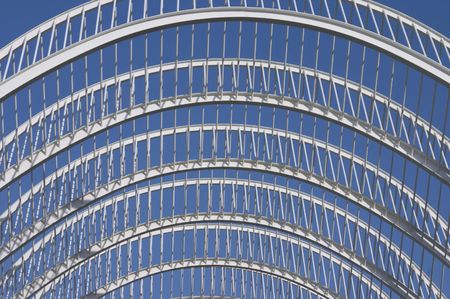 white metal archsの写真素材