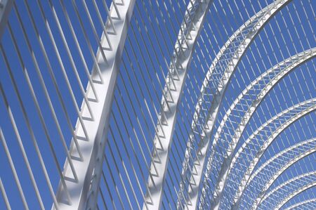 white metal archsの写真素材