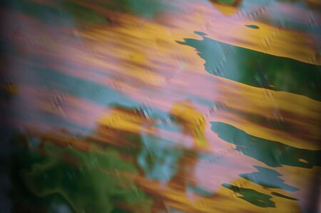 abstract composition, mixed paints の写真素材