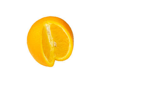 A sliced ââorange, healthy product. Juicy fruits. Fruits. Vitamins.の写真素材