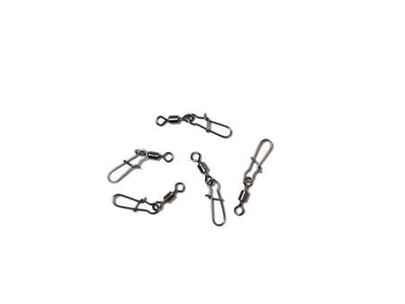Carbine. Swivels. Fishing equipment. Fishing. Tackle.の写真素材