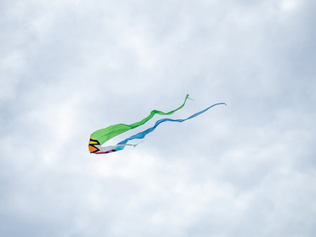 Kite Festival. Weekend at sea. Holiday and fun for children. Black Sea resort.の写真素材