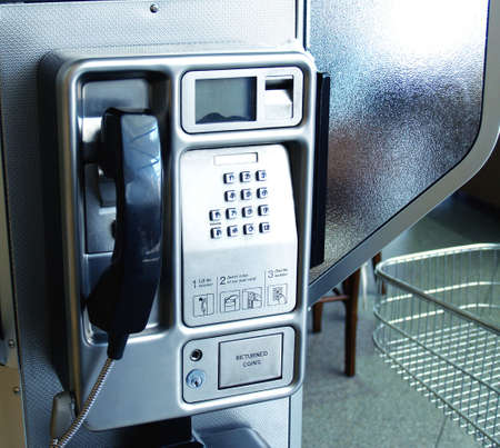 Monochrome Telephoneの写真素材