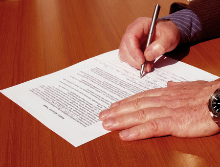 Sign the Contract