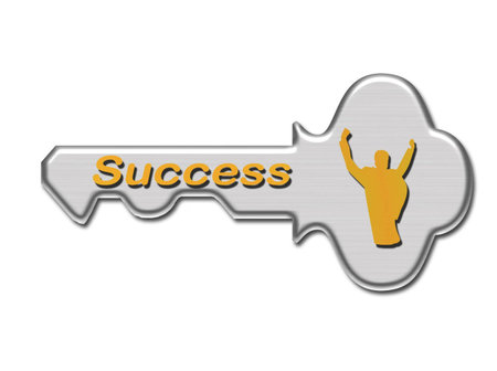 Key to successの写真素材