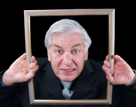 Let me out of here!  metaphor of todayの写真素材