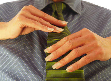  Metaphor, Behind every successful man is a woman       の写真素材