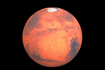 Planet mars the traditional god of war
