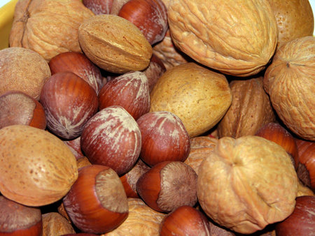 Nuts! nothing personal but a nice background          