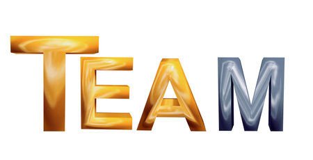 Team with the emphasis on the word Tea
