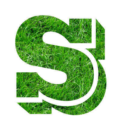 Lawn designs in small case 3d, similar to crop circlesの写真素材