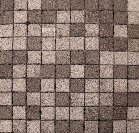 Traditional pavement style as used in ancient Greeceの写真素材