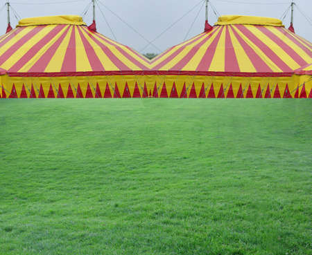 Large tent for events from sports to weddingsの写真素材