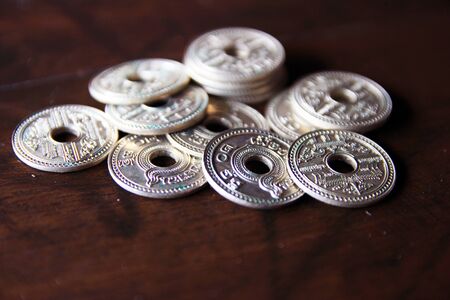 Antique silver の写真素材