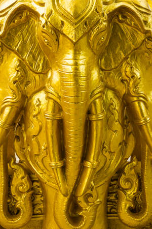 The wall buddhist church in Wat Pak Nam Joeloの写真素材